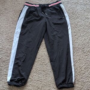 Calvin Klein Black, White, Orange Wind Pants